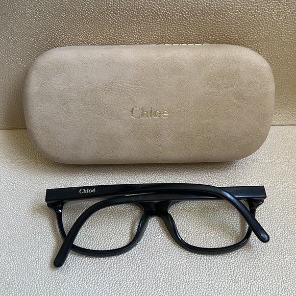 CHLOE black frame vision glasses - Picture 3 of 17